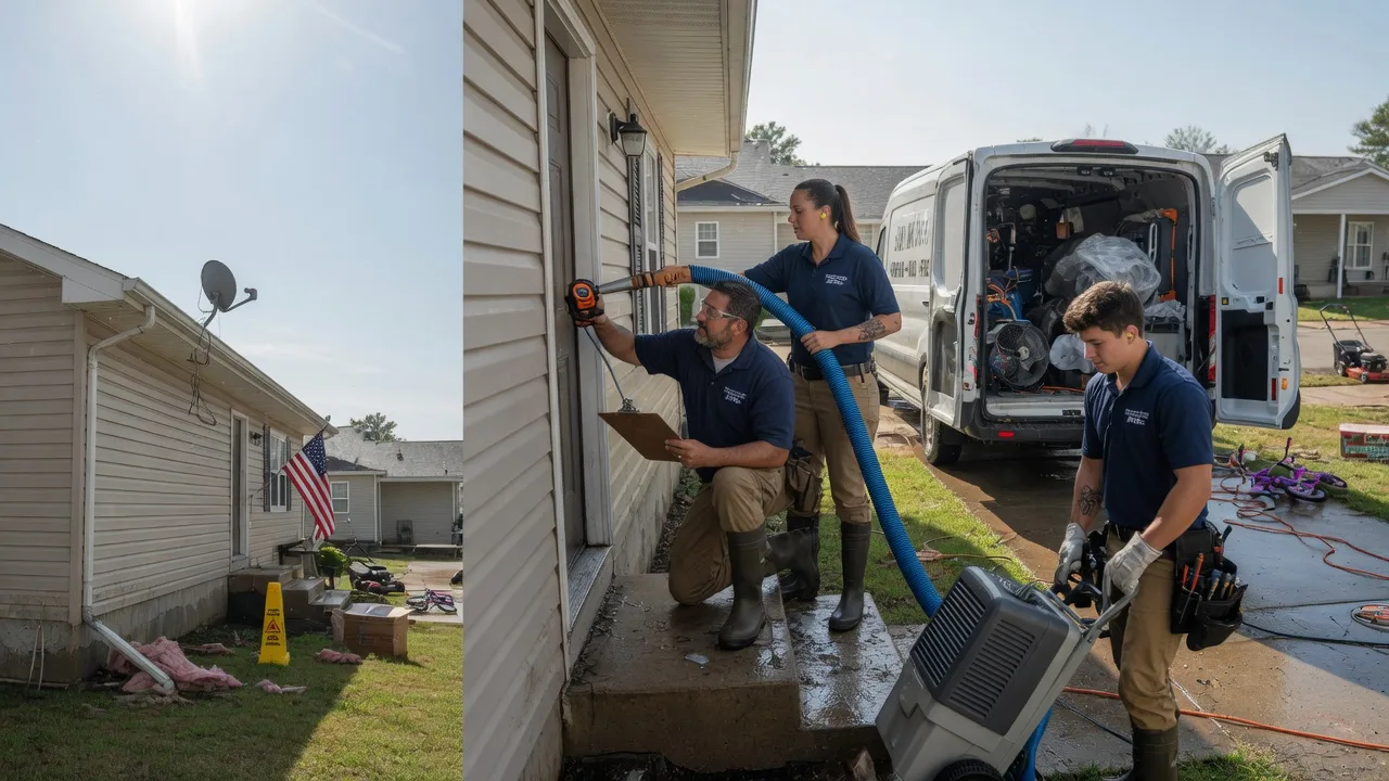 Ceiling Water Damage Restoration in Carrollton, VA near me